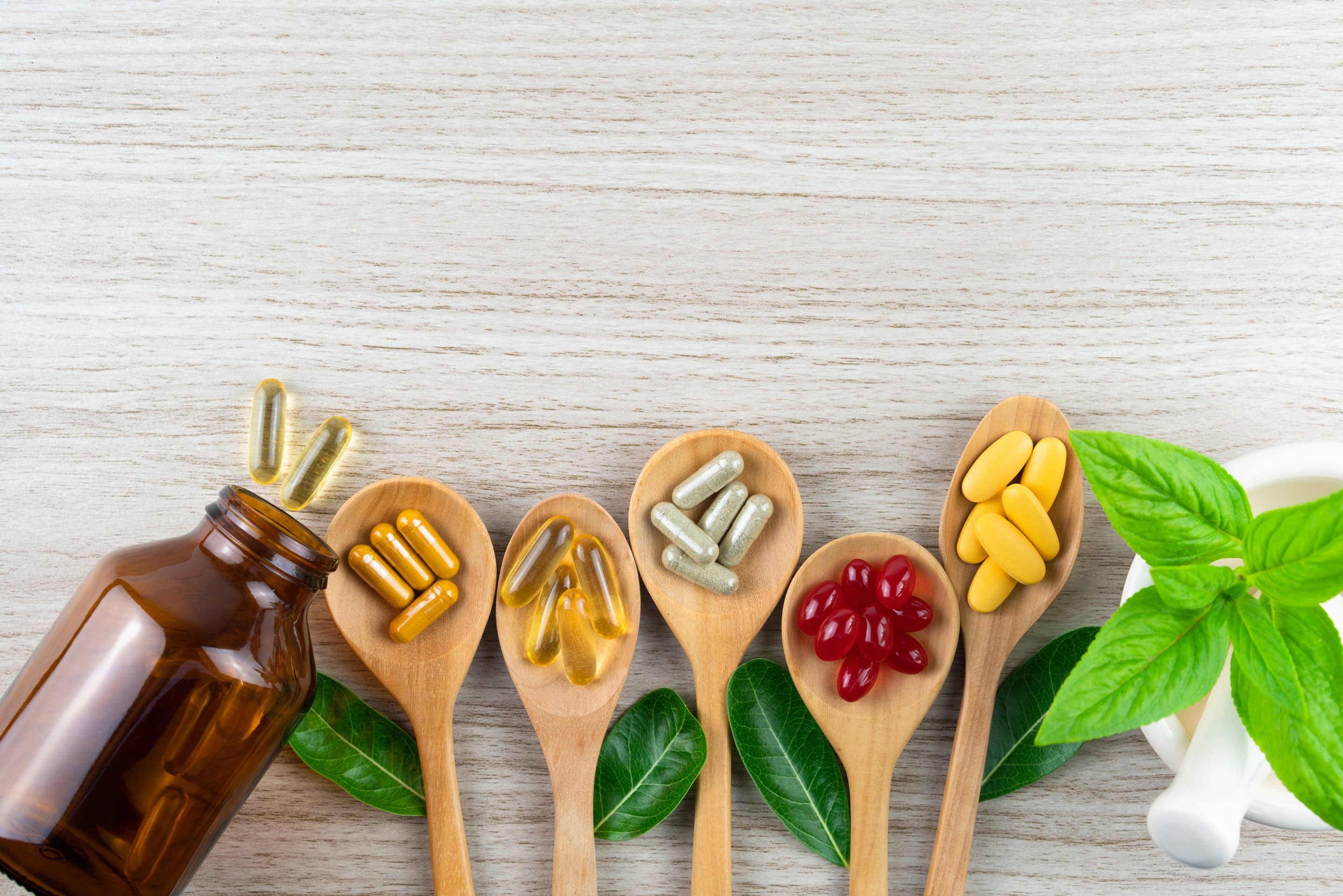 Herbal capsule from herbs