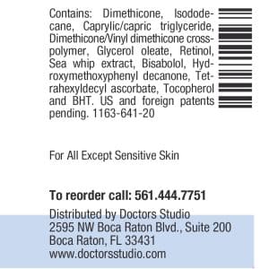 RENEW Gel Plus - Label - ingredients