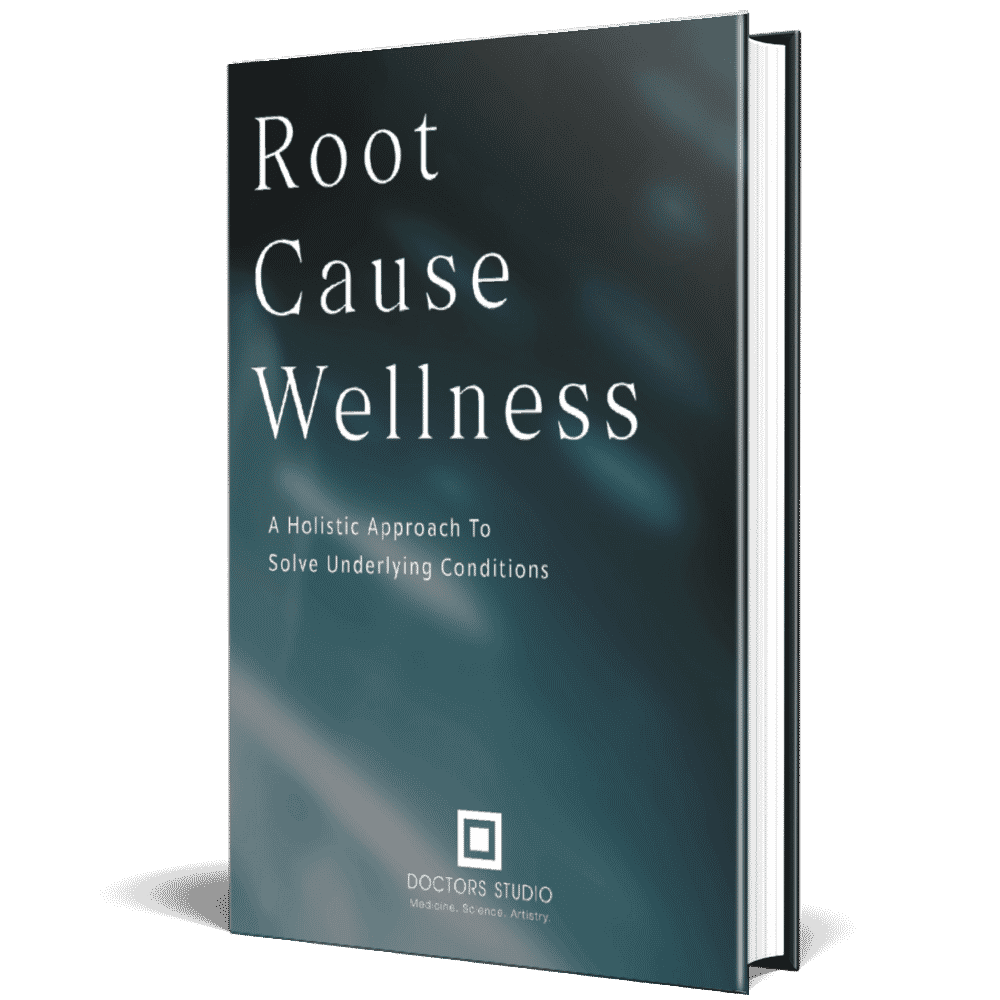 Rootcause Wellness Standing Front Mockup