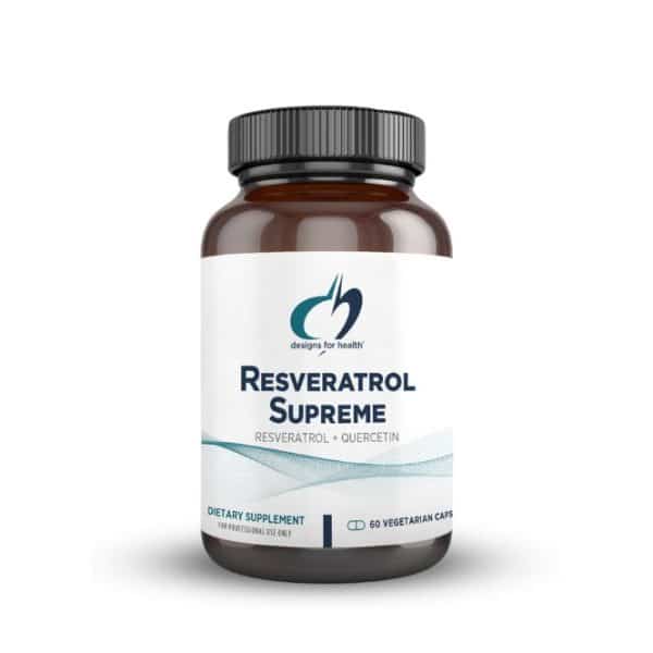 Resveratrol Supreme 60 capsules Front