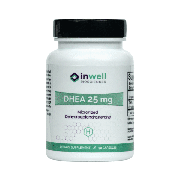 DHEA 25 mg Capsules (90c)