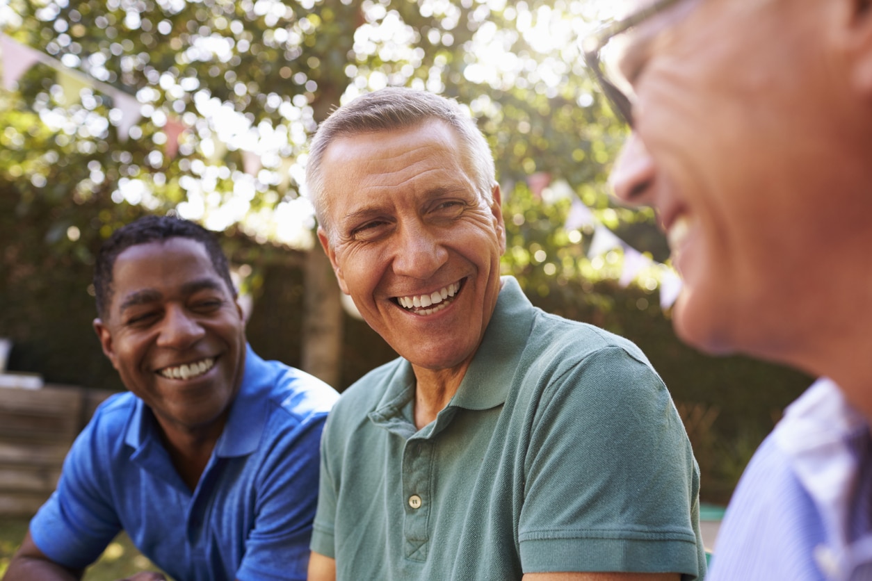 Urologist Doctor giving consult for prostate problems to patient.